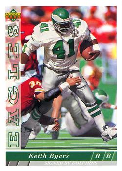 1993 Upper Deck #376 Keith Byars Front