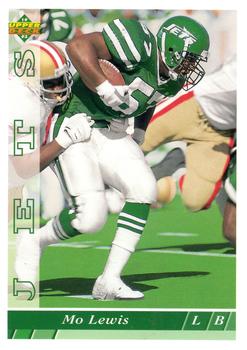 1993 Upper Deck #402 Mo Lewis Front