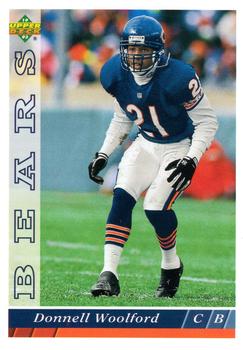 1993 Upper Deck #493 Donnell Woolford Front