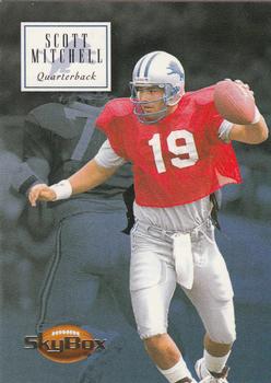 1994 SkyBox Impact - Quarterback Update #9 Scott Mitchell Front