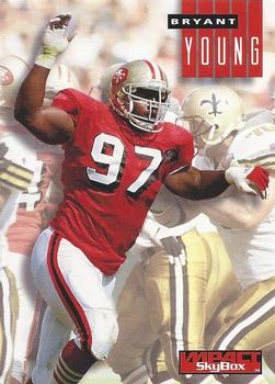 1994 SkyBox Impact - Rookie Exchange #7 Bryant Young Front