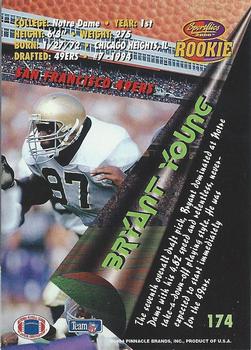 1994 Sportflics - Artist's Proofs #174 Bryant Young Back