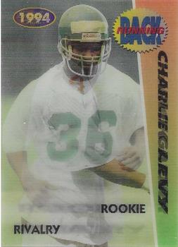 1994 Sportflics - Rookie Rivalry #RR6 Chuck Levy / Charlie Garner Front