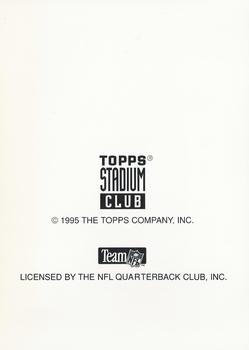 1994 Stadium Club - Super Teams Master Photos #NNO Steve Young Back