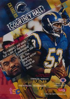 1994 Stadium Club - Super Teams Super Bowl XXIX #118 Courtney Hall Back