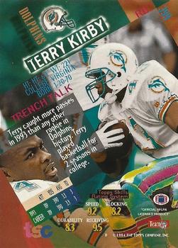 1994 Stadium Club - Super Teams Super Bowl XXIX #399 Terry Kirby Back