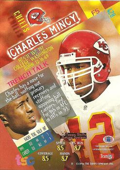 1994 Stadium Club - Super Teams Super Bowl XXIX #428 Charles Mincy Back
