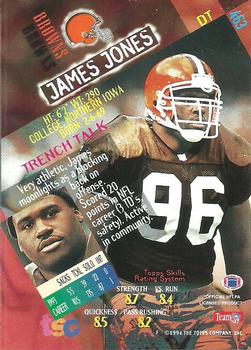 1994 Stadium Club - Super Teams Super Bowl XXIX #463 James Jones  Back