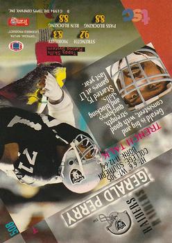 1994 Stadium Club - Super Teams Super Bowl XXIX #508 Gerald Perry Back