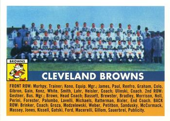 1994 Topps Archives 1956 #45 Cleveland Browns Front