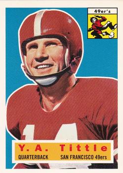 1994 Topps Archives 1956 #86 Y.A. Tittle Front