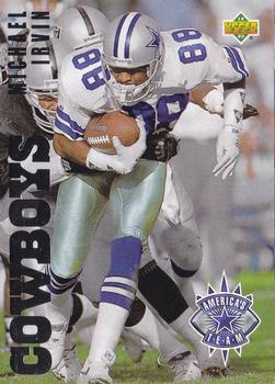 1993 Upper Deck - America's Team #AT13 Michael Irvin Front