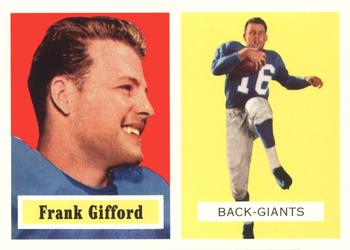 1994 Topps Archives 1957 #88 Frank Gifford Front