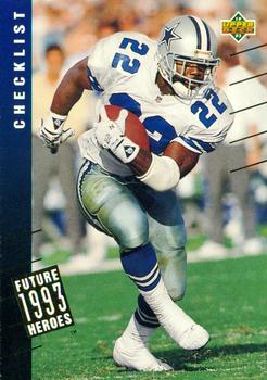 1993 Upper Deck - Future Heroes #45 Emmitt Smith Front