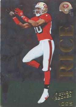 1995 Action Packed - Quick Silver #1 Jerry Rice Front