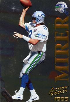 1995 Action Packed - Quick Silver #9 Rick Mirer Front