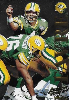 1995 Action Packed - Quick Silver #15 Brett Favre Front