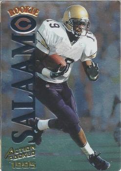 1995 Action Packed - Quick Silver #37 Rashaan Salaam Front