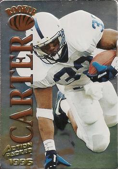 1995 Action Packed - Quick Silver #42 Ki-Jana Carter Front