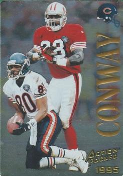 1995 Action Packed - Quick Silver #66 Curtis Conway Front