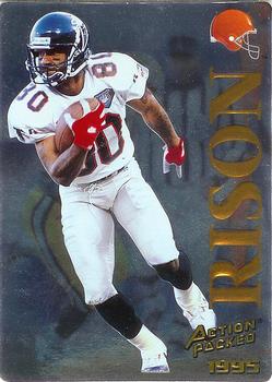 1995 Action Packed - Quick Silver #76 Andre Rison Front