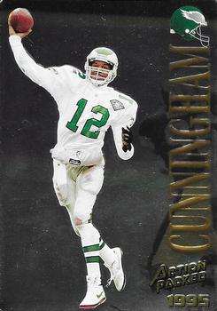 1995 Action Packed - Quick Silver #83 Randall Cunningham Front