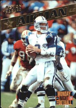 1995 Action Packed Monday Night Football #3 Troy Aikman Front