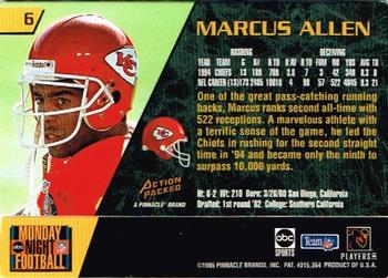 1995 Action Packed Monday Night Football #6 Marcus Allen Back