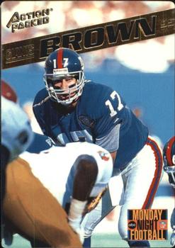 1995 Action Packed Monday Night Football #15 Dave Brown Front