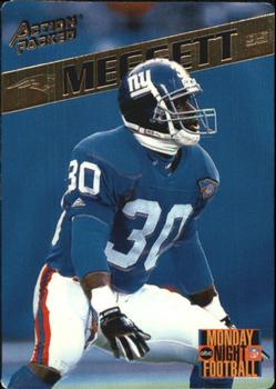 1995 Action Packed Monday Night Football #24 Dave Meggett Front