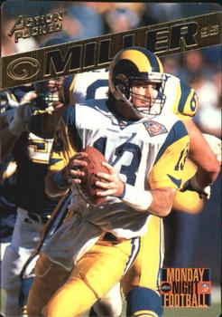1995 Action Packed Monday Night Football #48 Chris Miller Front
