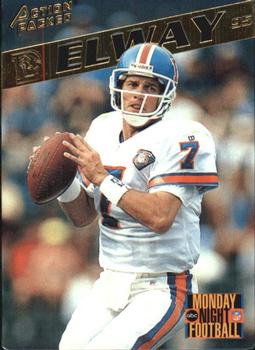 1995 Action Packed Monday Night Football #58 John Elway Front