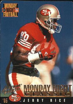 1995 Action Packed Monday Night Football #101 Jerry Rice Front