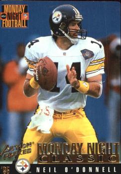 1995 Action Packed Monday Night Football #122 Neil O'Donnell Front