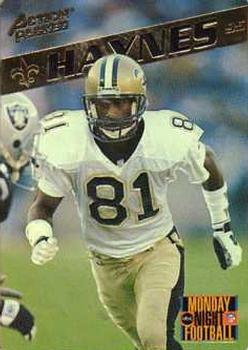 1995 Action Packed Monday Night Football #79 Michael Haynes Front