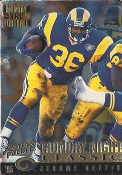 1995 Action Packed Monday Night Football - Highlights #123 Jerome Bettis Front