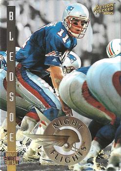 1995 Action Packed Monday Night Football - Night Flight #3 Drew Bledsoe Front