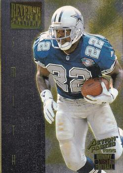 1995 Action Packed Monday Night Football - Reverse Angle #1 Emmitt Smith Front