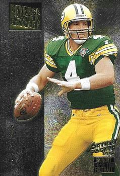 1995 Action Packed Monday Night Football - Reverse Angle #8 Brett Favre Front