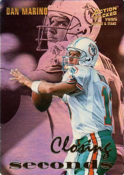 1995 Action Packed Rookies & Stars - Closing Seconds #1 Dan Marino Front
