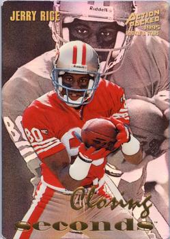 1995 Action Packed Rookies & Stars - Closing Seconds #3 Jerry Rice Front