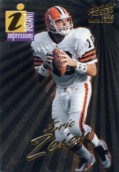 1995 Action Packed Rookies & Stars - Instant Impressions #9 Eric Zeier Front