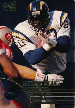 1995 Action Packed Rookies & Stars #3 Natrone Means Front