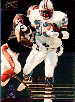 1995 Action Packed Rookies & Stars - Stargazers #8 Gary Brown Front