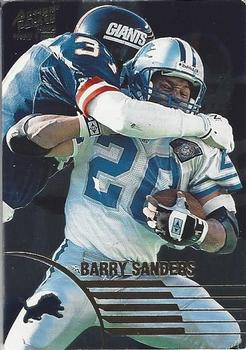 1995 Action Packed Rookies & Stars - Stargazers #12 Barry Sanders Front