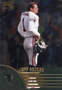 1995 Action Packed Rookies & Stars - Stargazers #19 Jeff George Front