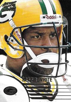 1995 Action Packed Rookies & Stars - Stargazers #42 Reggie White Front