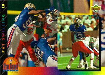 1993 Upper Deck - Pro Bowl #PB19 Pat Swilling Front