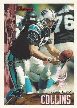 1995 Bowman - First Round Picks #5 Kerry Collins Front