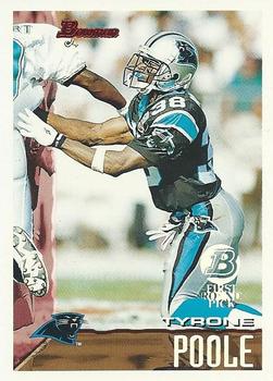 1995 Bowman - First Round Picks #22 Tyrone Poole Front